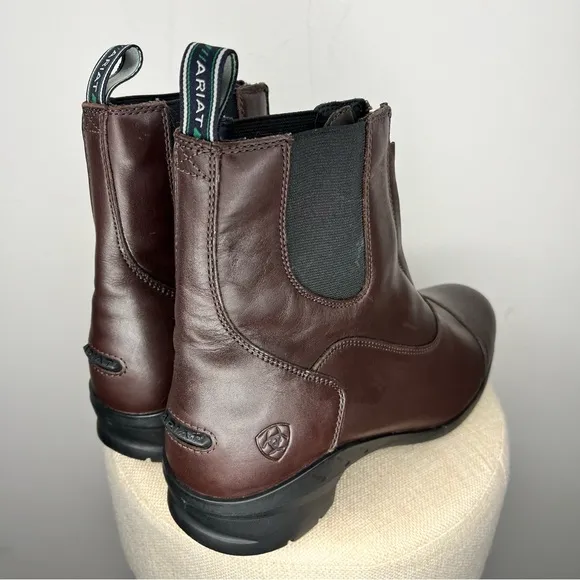 NEW Ariat Size 9D (Medium) Heritage IV Zip Paddock Boot Brown Leather