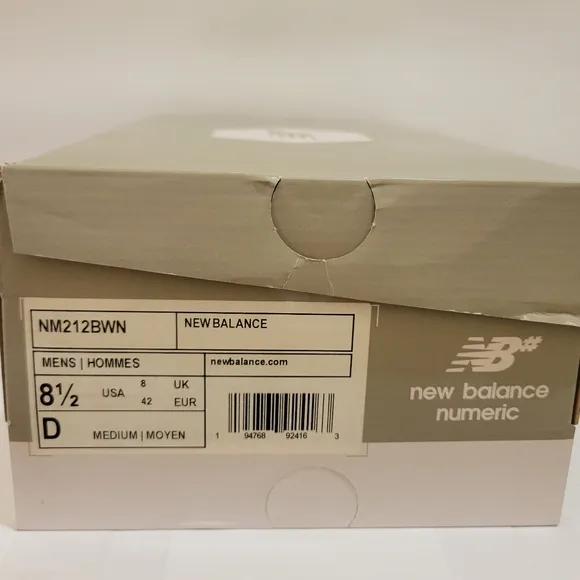 New Balance Numeric 212 Shoes Black