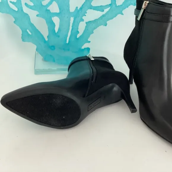 NEW BANDOLINO BLACK WOMENS ANKLE BOOTIES BOOTS SHOES SZ 7