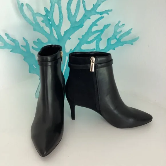 NEW BANDOLINO BLACK WOMENS ANKLE BOOTIES BOOTS SHOES SZ 7