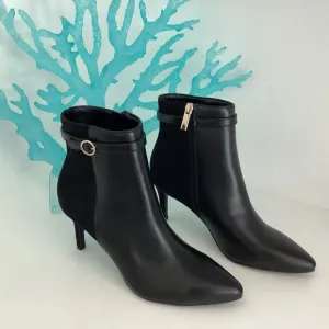 NEW BANDOLINO BLACK WOMENS ANKLE BOOTIES BOOTS SHOES SZ 7