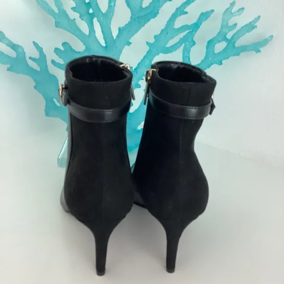 NEW BANDOLINO BLACK WOMENS ANKLE BOOTIES BOOTS SHOES SZ 7