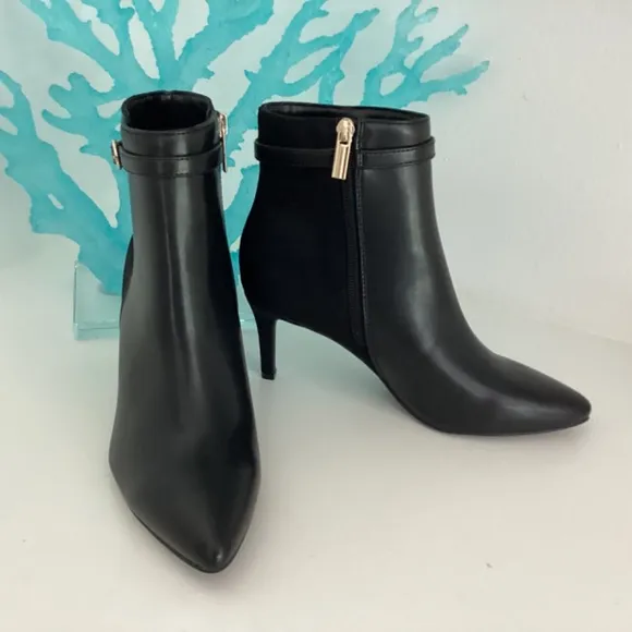 NEW BANDOLINO BLACK WOMENS ANKLE BOOTIES BOOTS SHOES SZ 7