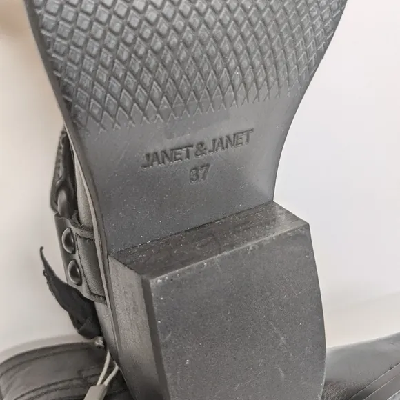 NEW BOOTIES LEATHER Black