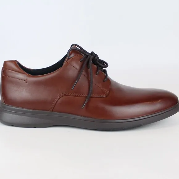 New CLARKS Un Lipari Park Plain Toe Derby Shoes