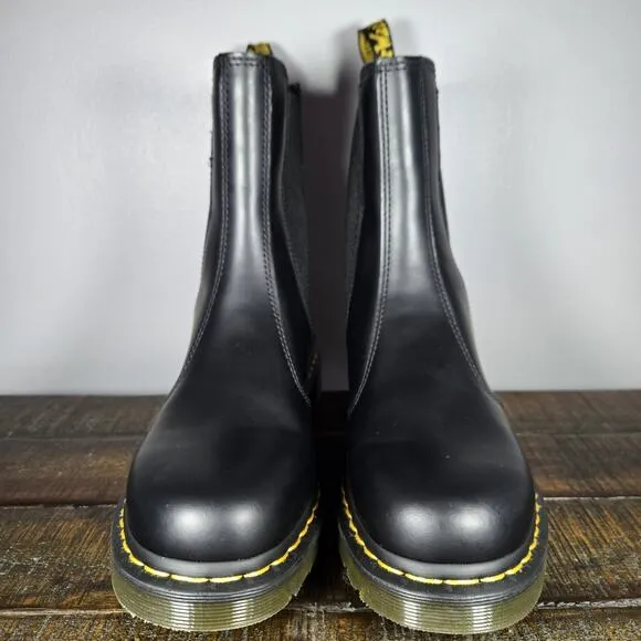 NEW Dr Martens 2976 Hi Womens Size 11 Tall Leather Chelsea Boots Black
