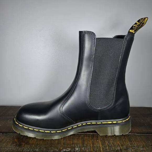 NEW Dr Martens 2976 Hi Womens Size 11 Tall Leather Chelsea Boots Black