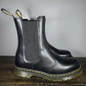 NEW Dr Martens 2976 Hi Womens Size 11 Tall Leather Chelsea Boots Black