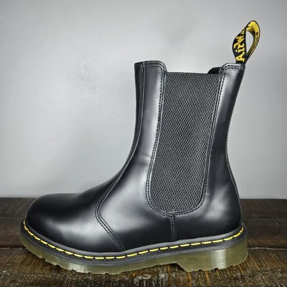 NEW Dr Martens 2976 Hi Womens Size 11 Tall Leather Chelsea Boots Black