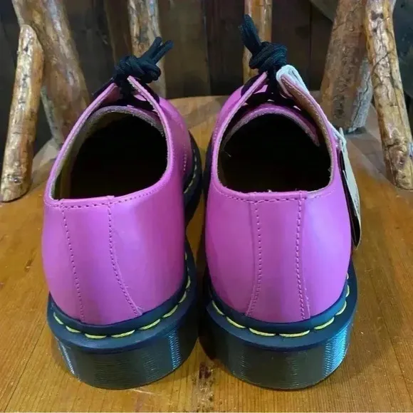 NEW Dr Martens Perfect Pink 1461 Smooth Leather Oxford Shoes EU 41 L9