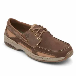 NEW DUNHAM men's captain boat shoes in java