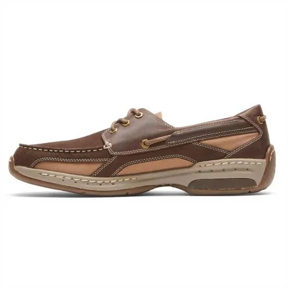 NEW DUNHAM men's captain boat shoes in java