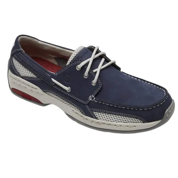 NEW DUNHAM men's captain boat shoes in navy