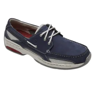 NEW DUNHAM men's captain boat shoes in navy