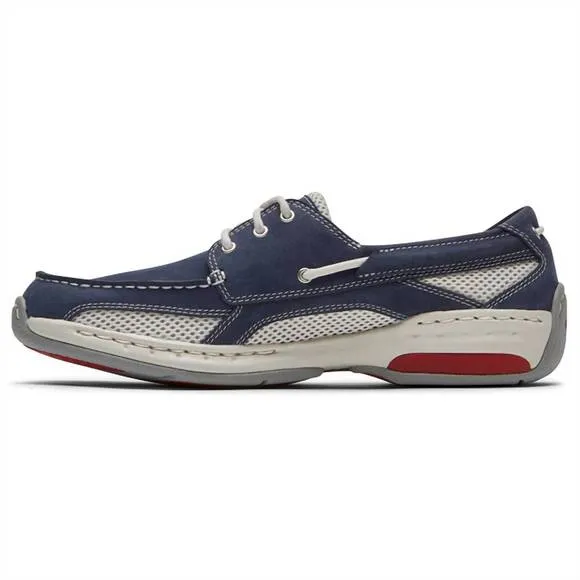 NEW DUNHAM men's captain boat shoes in navy