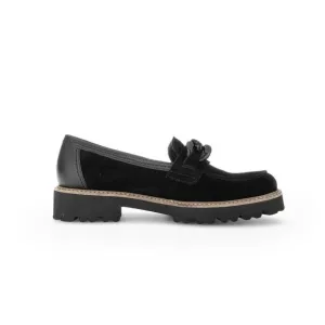 NEW GABOR loafer shoes in black