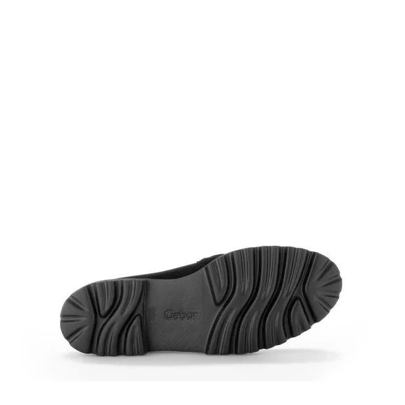 NEW GABOR loafer shoes in black