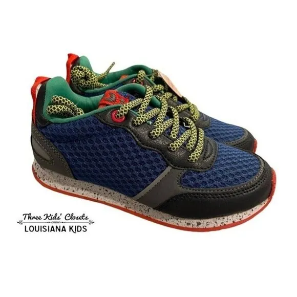 NEW Hanna Andersson Sz 12 Johann Sneakers Shoes Primary Colors