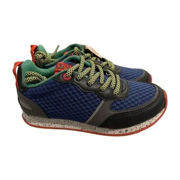 NEW Hanna Andersson Sz 12 Johann Sneakers Shoes Primary Colors