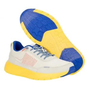 NEW Hey Dude Sirocco Alta Neon Heather Grey Yellow Shoes Slip On Men US Size 13