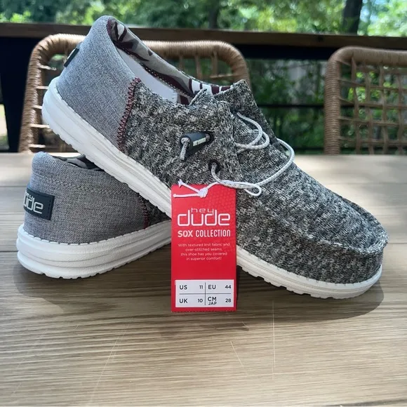 NEW Hey Dude Wally Sox Funk Fallen Rock US Men's 11