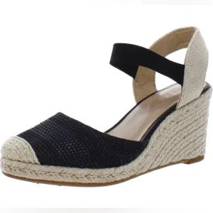 New Lauren Ralph Lauren Pearle  wedges ankle strap espadrille heels size 10 🌹