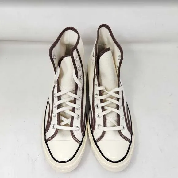 New men's 9 Converse Chuck 70 Hi Heavyweight Canvas shoes Egret Squirrel Friend