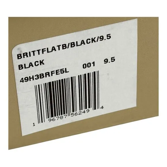 NEW Michael Kors BRITT ANKLE BOOT Womens 9.5 Black Bootie Gold Zip Flat Shoe Box
