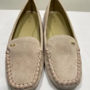 NEW Michael Kors Eve Moccasins Pink Slip-On Loafers Women’s Size 9