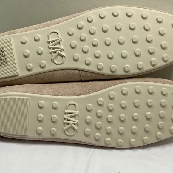 NEW Michael Kors Eve Moccasins Pink Slip-On Loafers Women’s Size 9