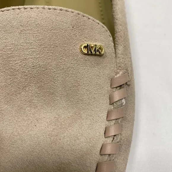 NEW Michael Kors Eve Moccasins Pink Slip-On Loafers Women’s Size 9