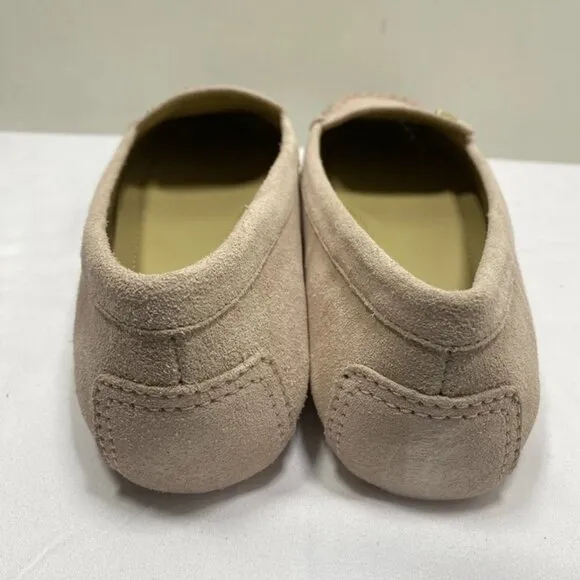 NEW Michael Kors Eve Moccasins Pink Slip-On Loafers Women’s Size 9