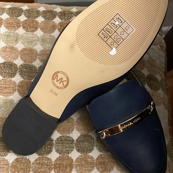 NEW Michael Kors Women’s Cullen Slide in Navy