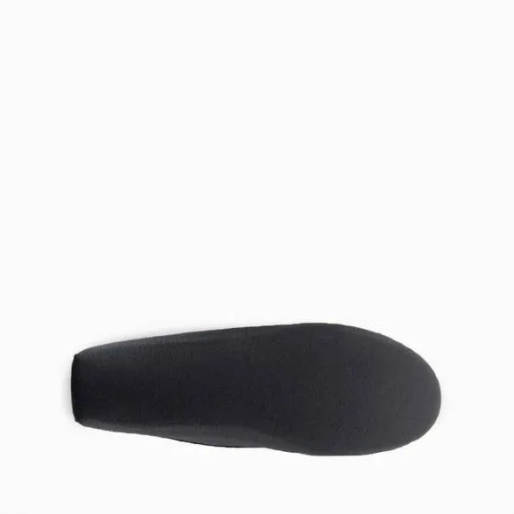 NEW MINNETONKA men's double deerskin softsole moccasin in black