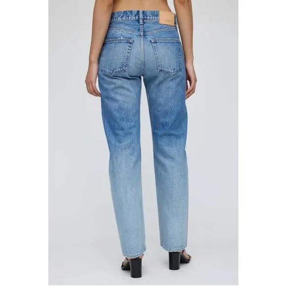 NEW MOUSSY shalen straight jean in light blue