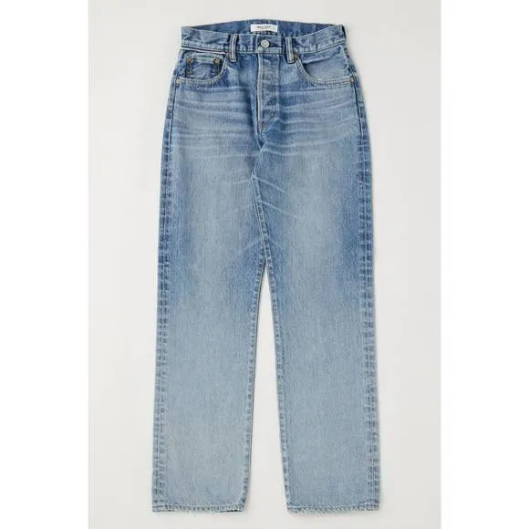 NEW MOUSSY shalen straight jean in light blue