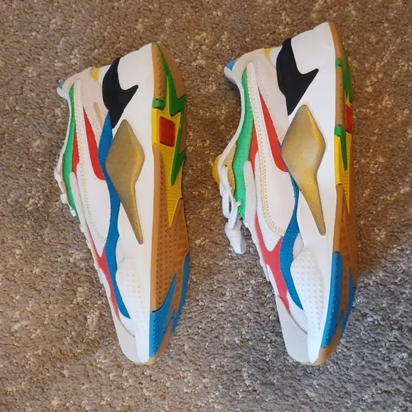New NIB PUMA RS-X3 Auf Allen Funf Kontinenten Multicolor Sneaker