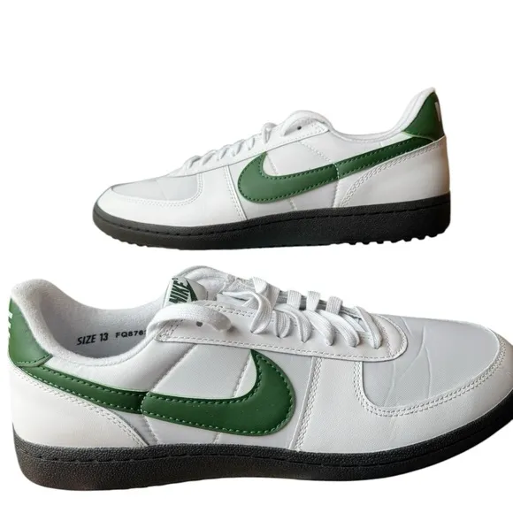 NEW! Nike Field General 82 SP Green White Black Sneakers Mens Size 13 No…