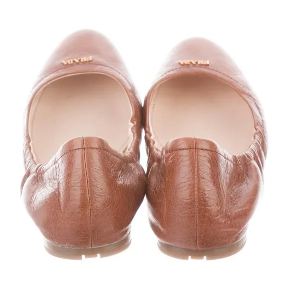 New Prada Leather flats
