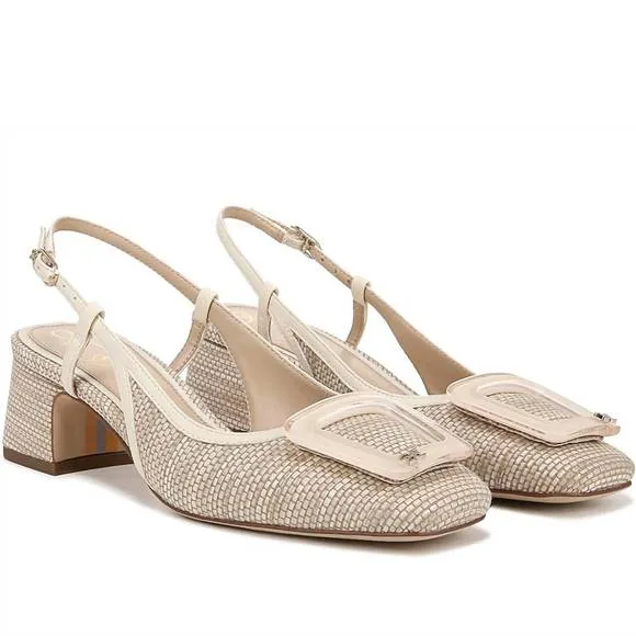 NEW SAM EDELMAN tracie sandal in natural