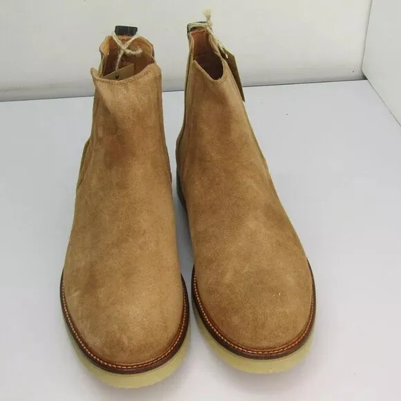 NEW SHOE THE BEAR KIP Chelsea Boots Size 10 Suede Flat Pull-On Lined Comfort