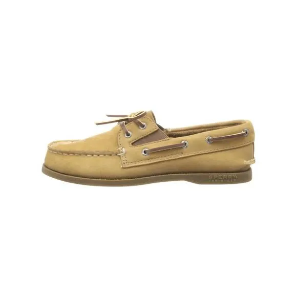 NEW SPERRY boy's original slip ons in sahara