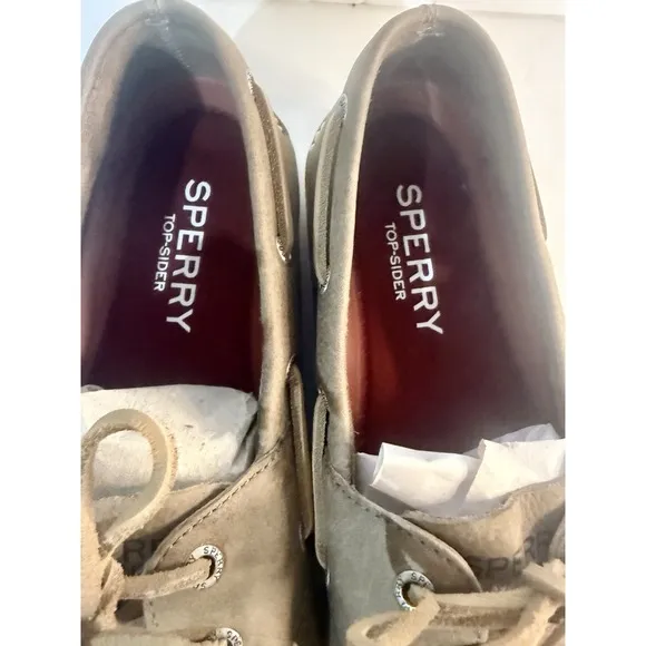 NEW Sperry Men's Authentic Original 2 Eye Boat Shoe Nutmeg Brown Size 11.5