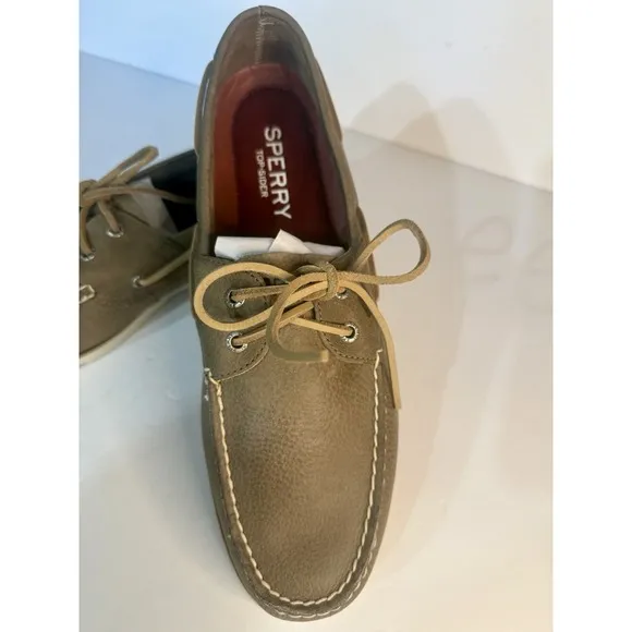 NEW Sperry Men's Authentic Original 2 Eye Boat Shoe Nutmeg Brown Size 11.5