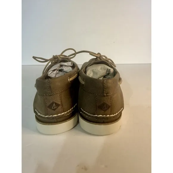NEW Sperry Men's Authentic Original 2 Eye Boat Shoe Nutmeg Brown Size 11.5