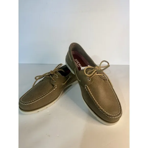 NEW Sperry Men's Authentic Original 2 Eye Boat Shoe Nutmeg Brown Size 11.5