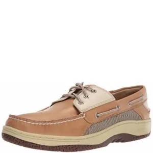 NEW SPERRY MEN'S BILLFISH 3-EYE BOAT SHOE TAN/BEIGE 12 X-WIDE