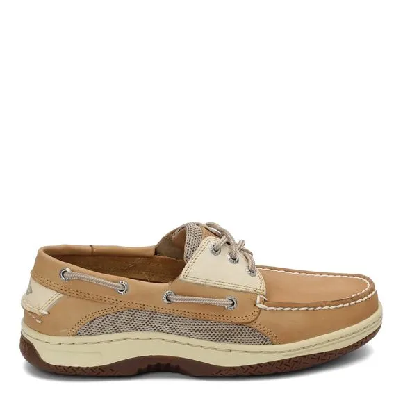 NEW SPERRY MEN'S BILLFISH 3-EYE BOAT SHOE TAN/BEIGE 12 X-WIDE