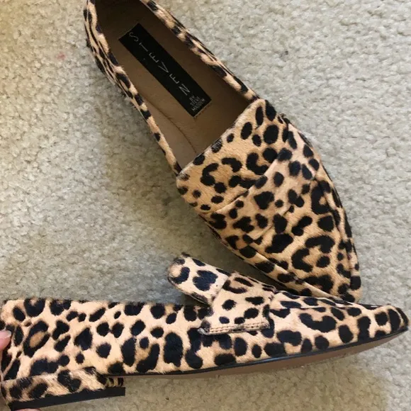 NEW Steve Madden Leopard Loafers Flats