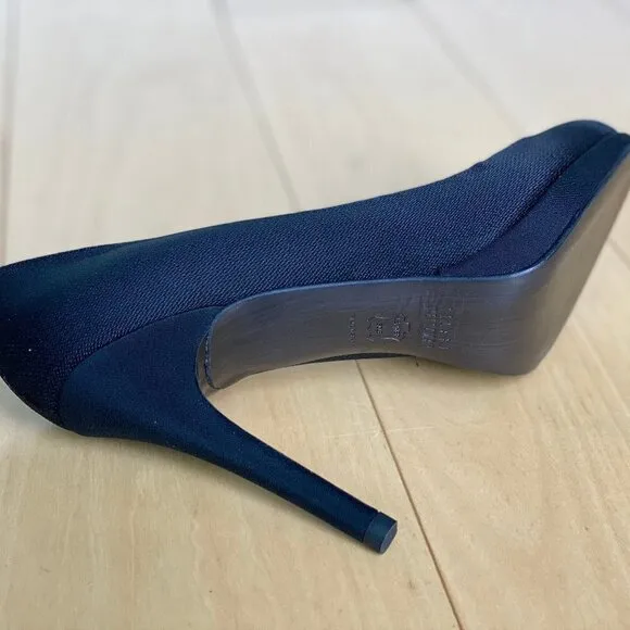 NEW Stuart Weitzman Stiletto Platform Pumps Size 7.5 Made In Spain Black Formal